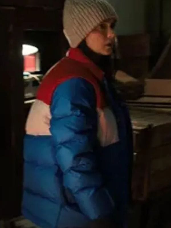 Stranger Things S04 Joyce Byers Puffer Jacket Multicolor