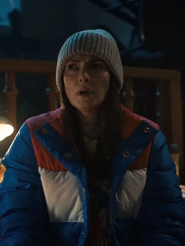 Stranger Things S04 Joyce Byers Puffer Jacket Multicolor