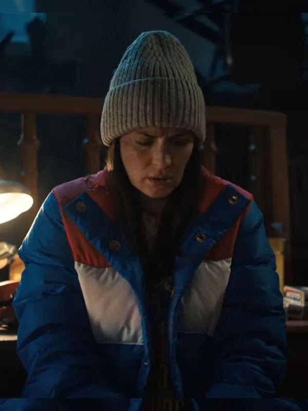 Stranger Things S04 Joyce Byers Puffer Jacket Multicolor