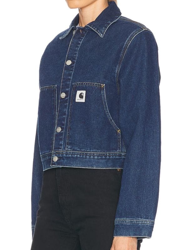 Suits LA S01 Victoria Justice Denim Jacket Blue