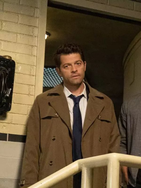 Supernatural Misha Collins Brown Trench Coat