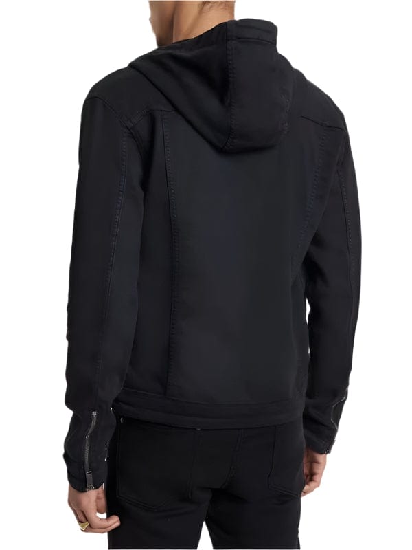SWAT S08 Shemar Moore Black Hooded Jacket