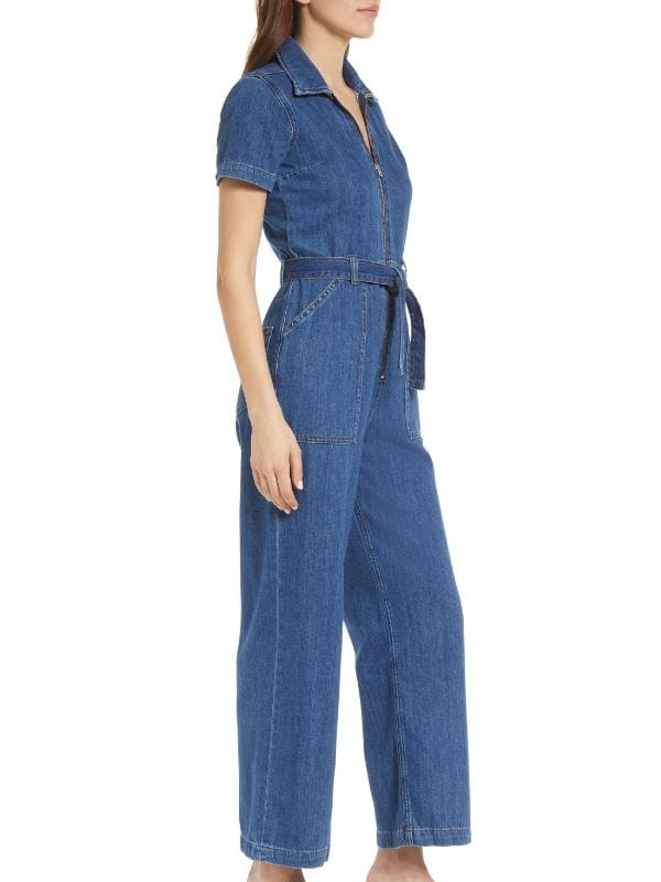 Sweet Magnolias S04 Tommi Rose Denim Jumpsuit Blue