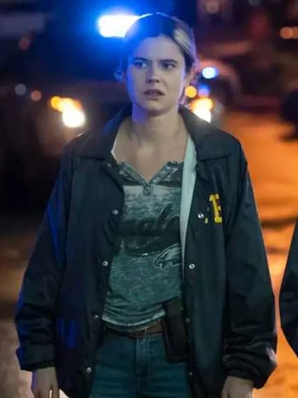 Task S01 Alison Oliver Black Jacket