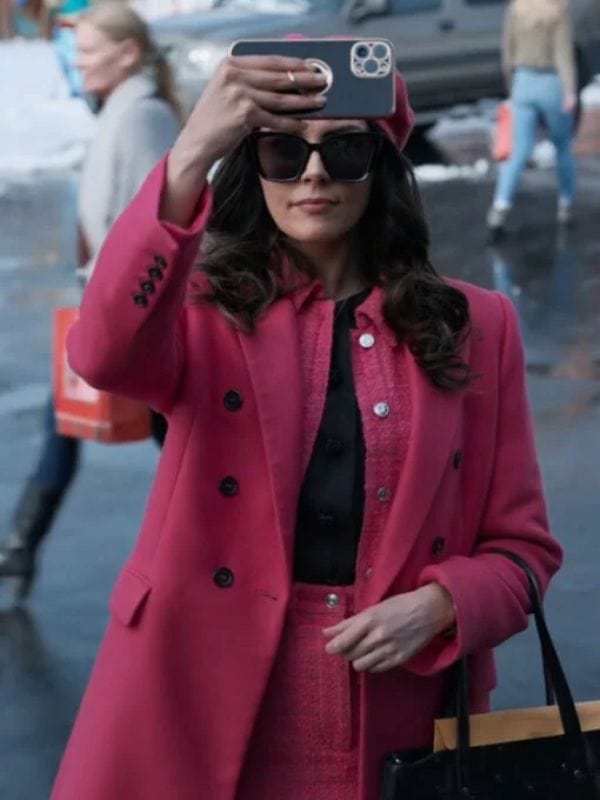Taylor Cole A Reason for the Season 2024 Pink Coat Taylor Cole A Reason for the Season 2024 Pink Coat