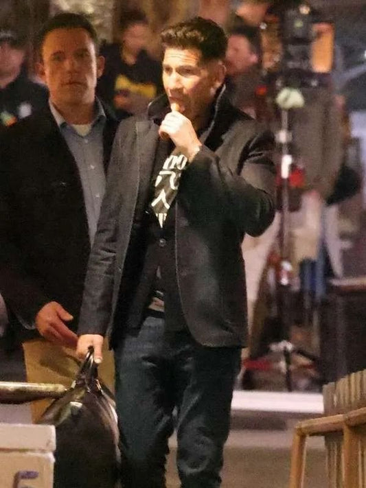 The Accountant 2 2025 Jon Bernthal Black Jacket