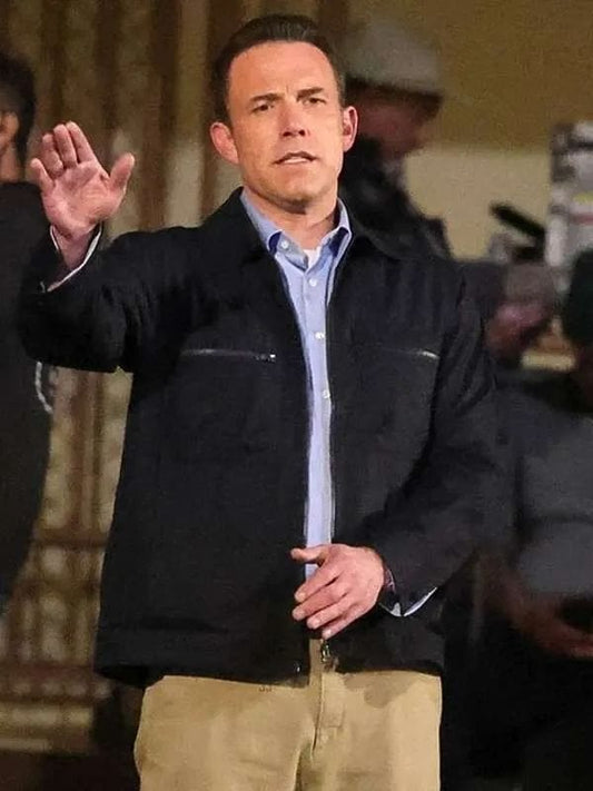 The Accountant 2 Ben Affleck Black Jacket