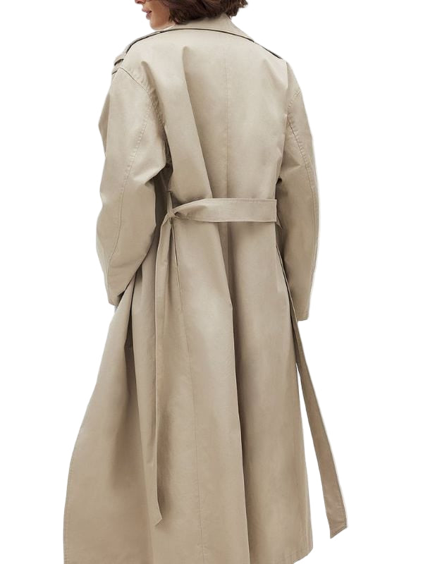 The Au Pair S01 Zoe Dalton Beige Coat