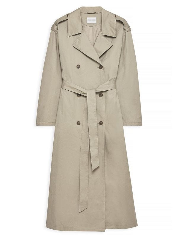 The Au Pair S01 Zoe Dalton Beige Coat