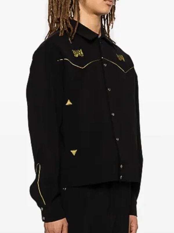 The Bold and the Beautiful 2025 Delon De Metz Black Jacket