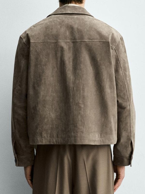 The Bold and the Beautiful RJ’s Brown Suede Jacket