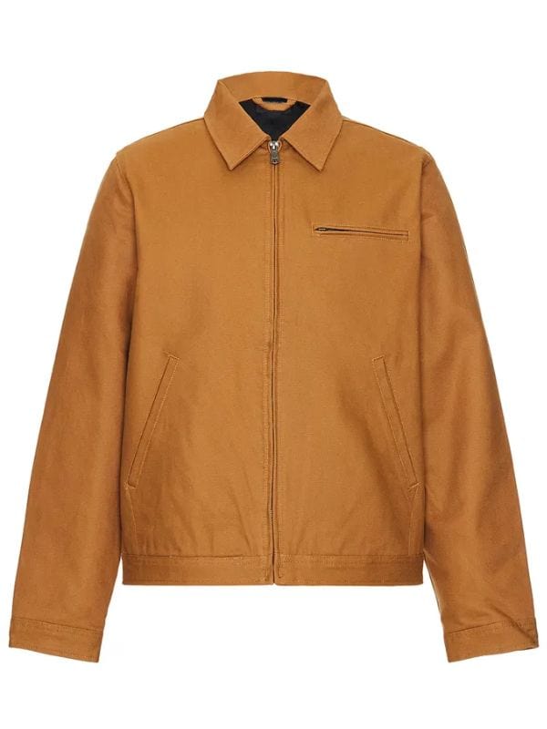 The Cleaning Lady S04 Sean Lew Brown Jacket