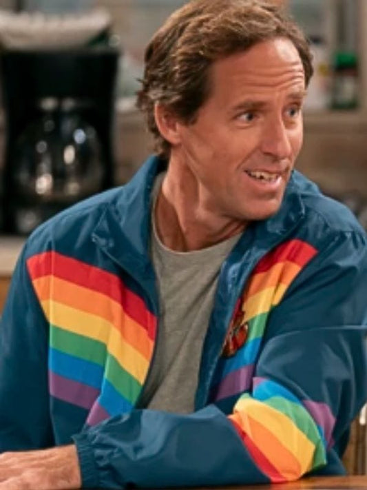 The Conners S07 Nat Faxon Rainbow Striped Jacket