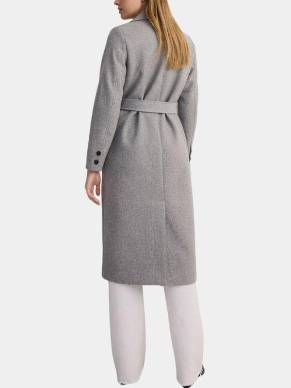 The Copenhagen Test Melissa Barrera Trench Coat Grey