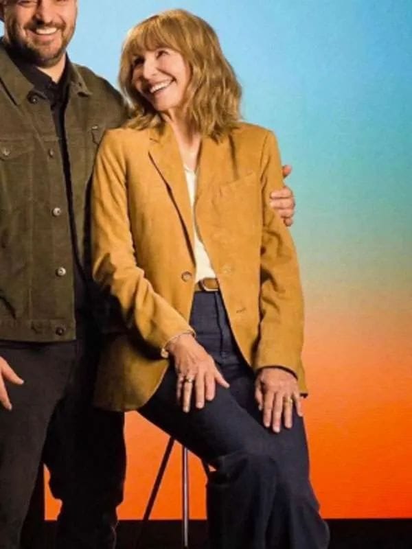 The Dink 2026 Mary Steenburgen Suede Blazer
