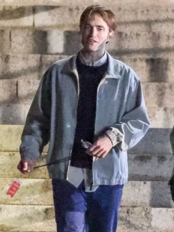 The Drama Robert Pattinson Grey Jacket