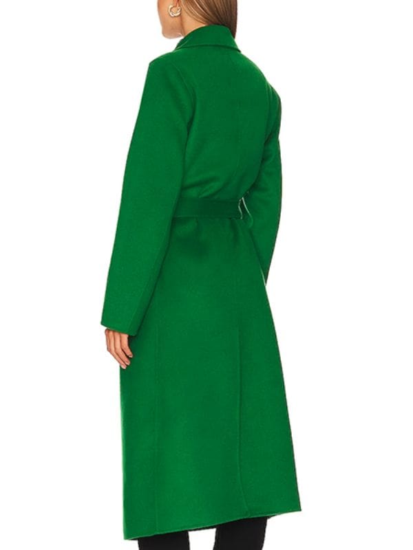 The Equalizer S04 Melody Bayani Green Coat