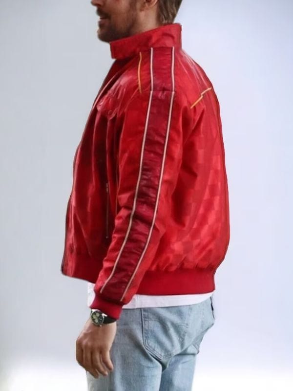 The Fall Guy Ryan Gosling Red Bomber Jacket
