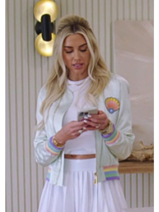 The Flipping El Moussas S02 Heather Rae Bomber Jacket