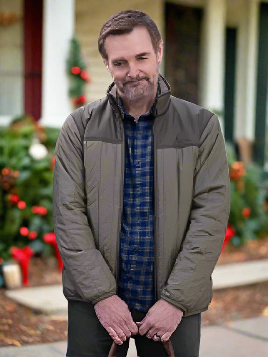 The Four Seasons S01 Will Forte Quilted Jacket