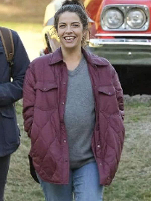 The Good Doctor S06 Lea Dilallo Maroon Jacket