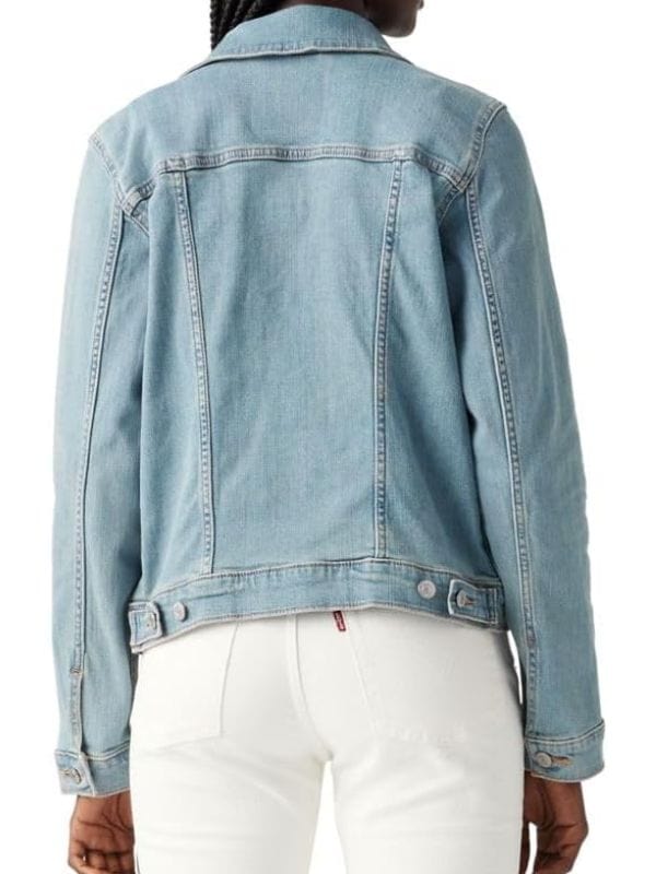 The Hunting Wives S01 Abigail Rhyne Denim Jacket Blue