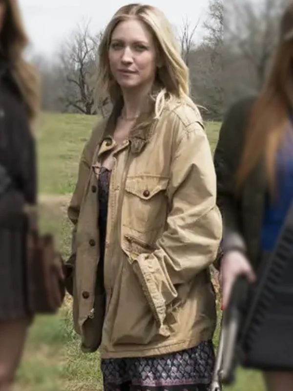The Hunting Wives S01 Brittany Snow Brown Jacket