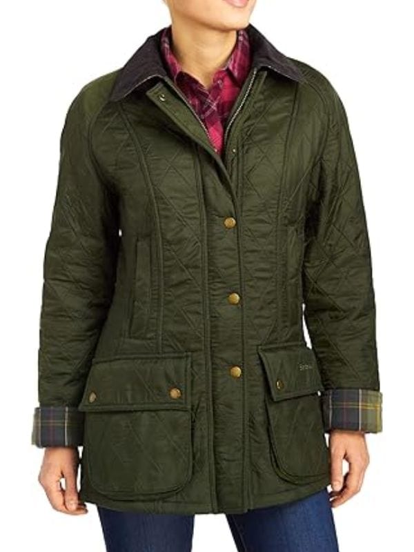 The Hunting Wives S01 Jaime Ray Newman Green Jacket