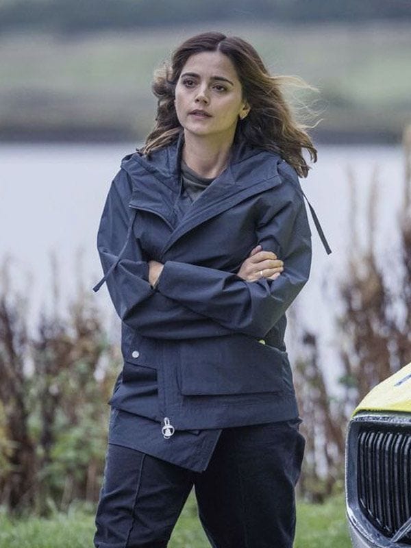 The Jetty S01 Jenna Coleman Hooded Jacket Ember The Jetty S01 Jenna Coleman Hooded Jacket