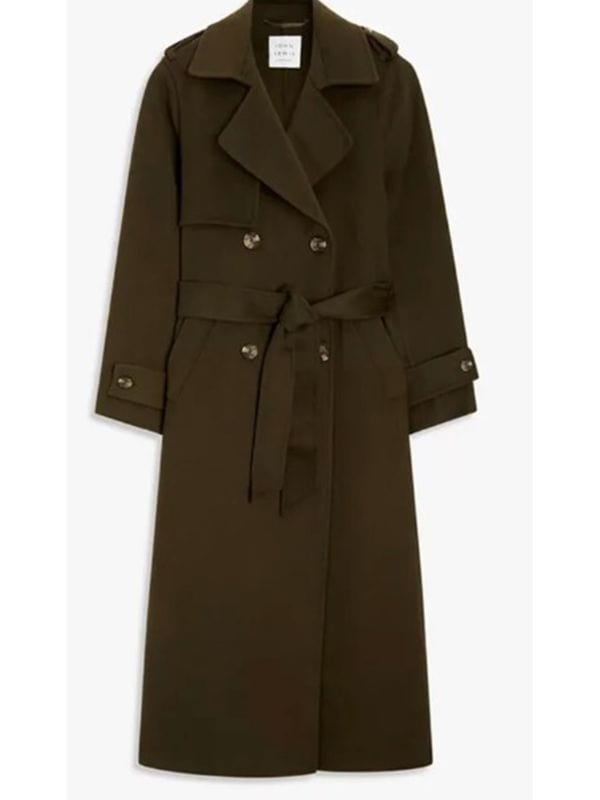 The Jetty S01 Jenna Coleman Trench Coat Ember Manning The Jetty S01 Jenna Coleman Trench Coat