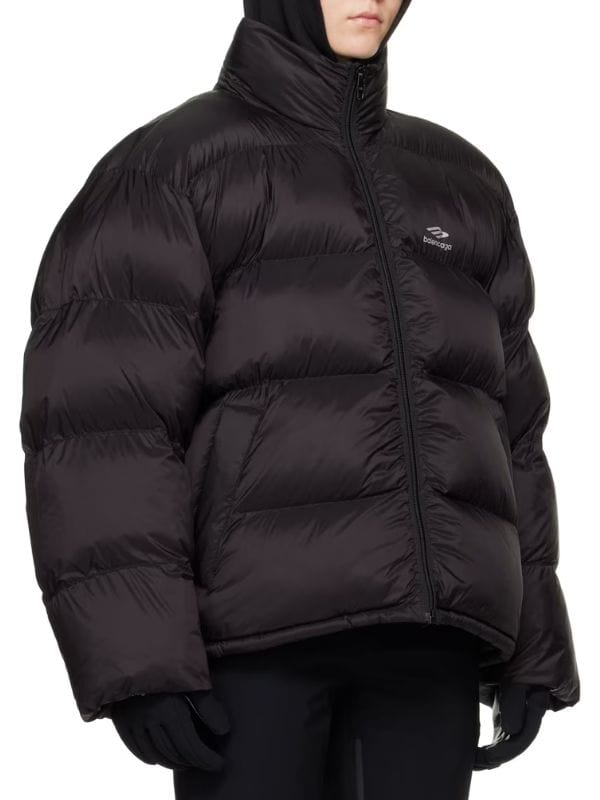 The Kardashians S05 Khloe Kardashian Black Puffer Jacket