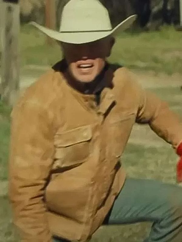 The Last Rodeo 2025 Neal McDonough Brown Jacket
