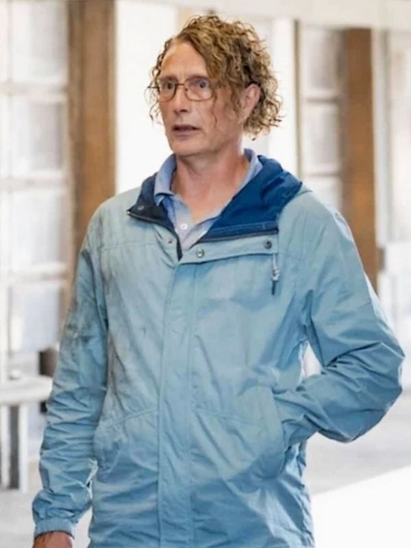 The Last Viking Mads Mikkelsen Blue Jacket