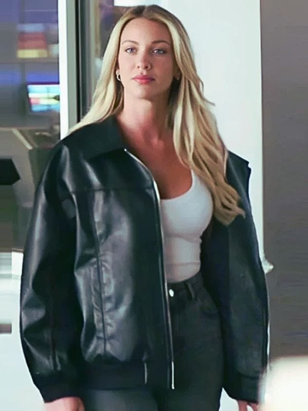The McBee Dynasty S02 Calah Jackson Black Leather Jacket