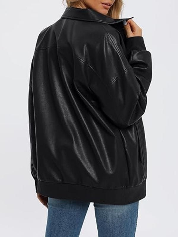 The McBee Dynasty S02 Calah Jackson Black Leather Jacket