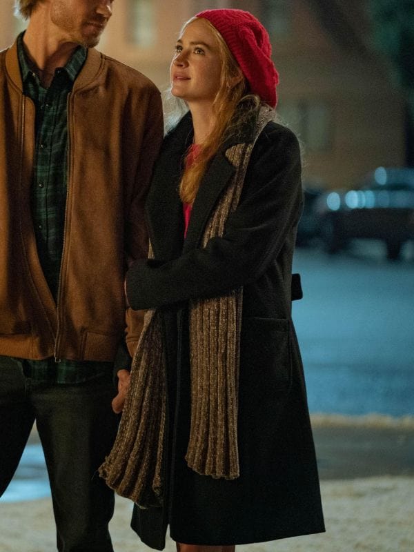 The Merry Gentlemen 2024 Britt Robertson Black Coat The Merry Gentlemen 2024 Britt Robertson Black Coat