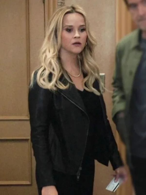 The Morning Show S04 Bradley Jackson Leather Jacket Black