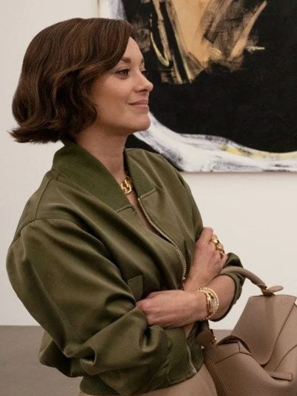 The Morning Show S04 Marion Cotillard Bomber Jacket