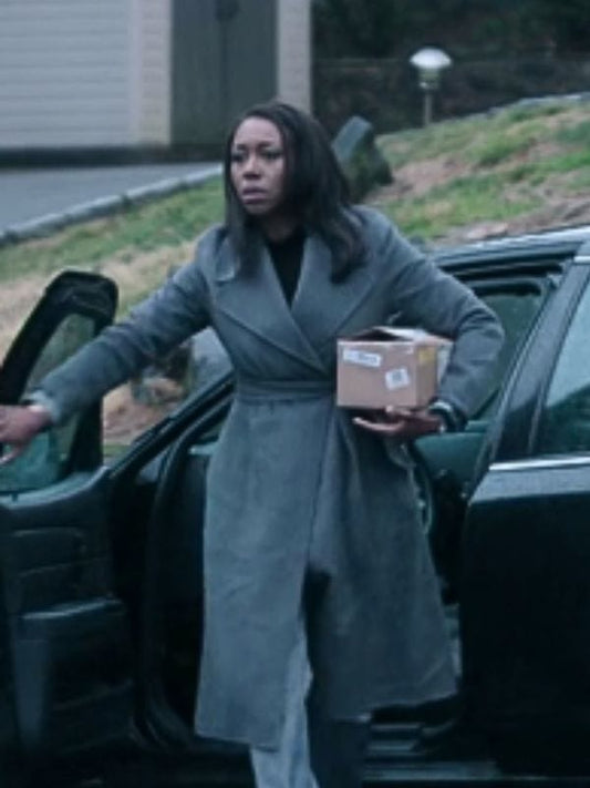 The Night Agent S02 Catherine Weaver Grey Coat