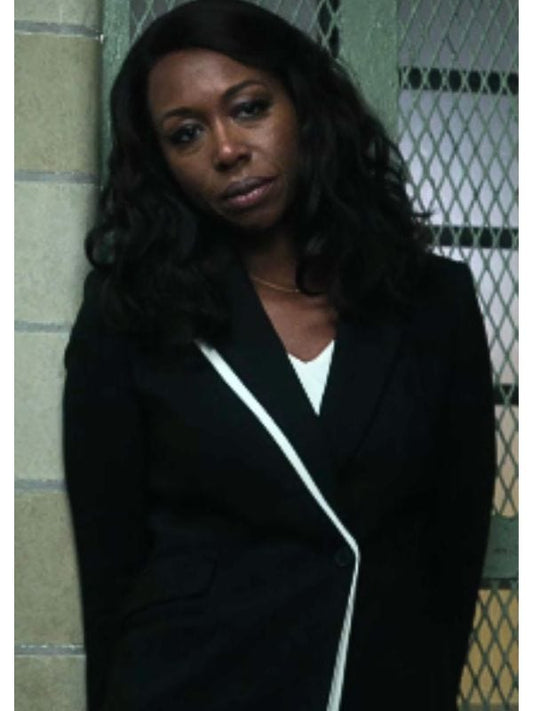 The Night Agent S02 Catherine Weaver Two Tone Blazer