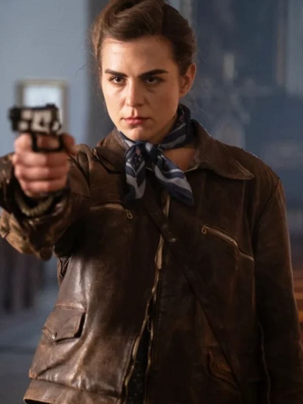 The Partisan Morgane Polanski Leather Jacket