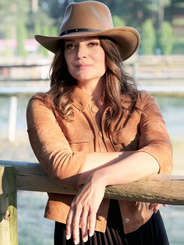 The Real West 2024 Kimberley Sustad Brown Suede Jacket The Real West 2024 Kimberley Sustad Brown Suede Jacket
