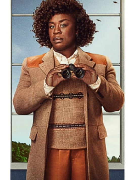 The Residence S01 Uzo Aduba Brown Blazer