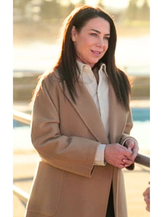 The Role of a Lifetime S01 Kate Ritchie Beige Coat