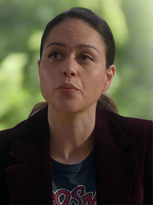The Rookie S07 Angela Lopez Velvet Blazer