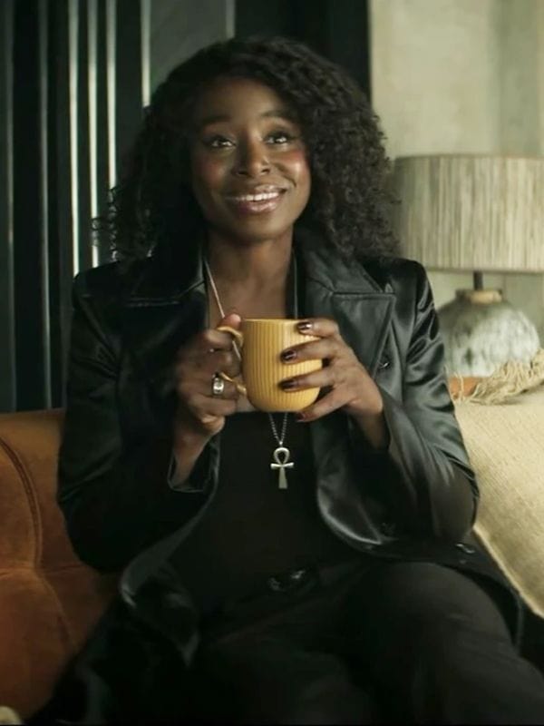 The Sandman S02 Kirby Howell-Baptiste Black Coat