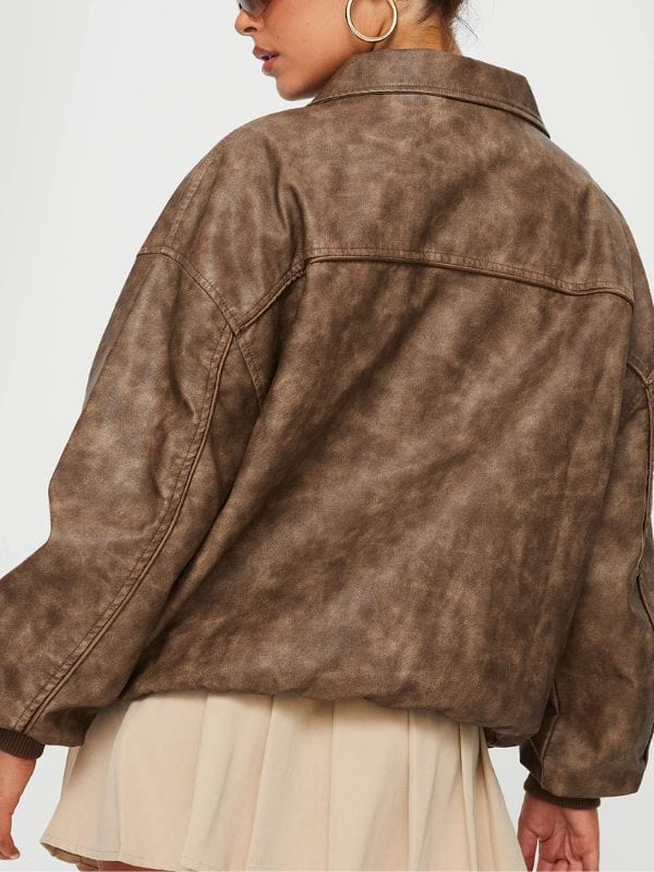 The Secret Lives of Mormon Wives S02 Miranda Hope Leather Jacket