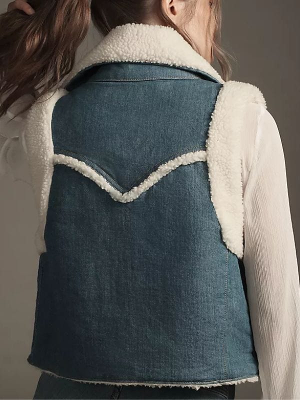 The Secret Lives of Mormon Wives S02 Whitney Leavitt Denim Vest
