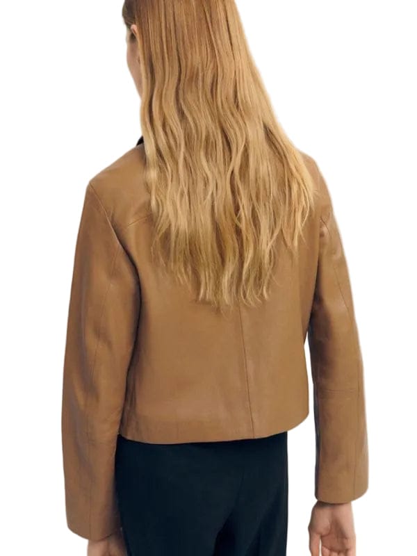 The Traitors US S03 Danielle Reyes Brown Leather Jacket