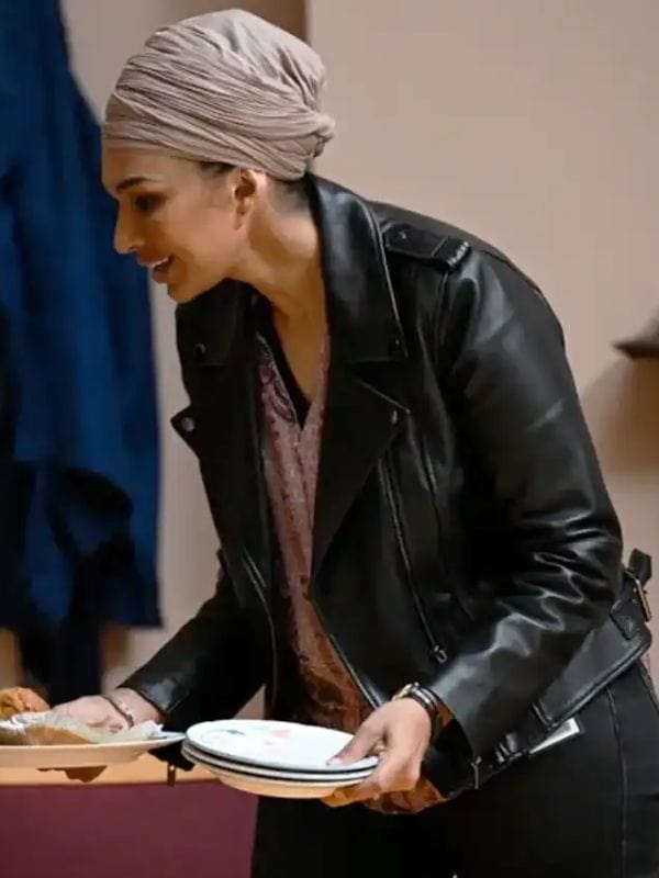 The Twelve Sharon Johal Black Leather Jacket